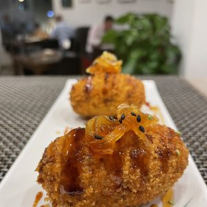 Chicken teriyaki korokke (2 uds)